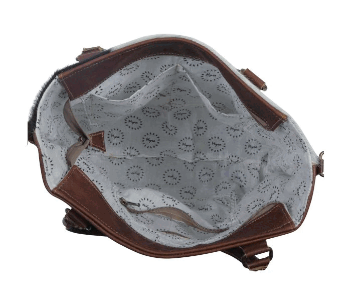 Myra Riptide Hair-On Leather Bag