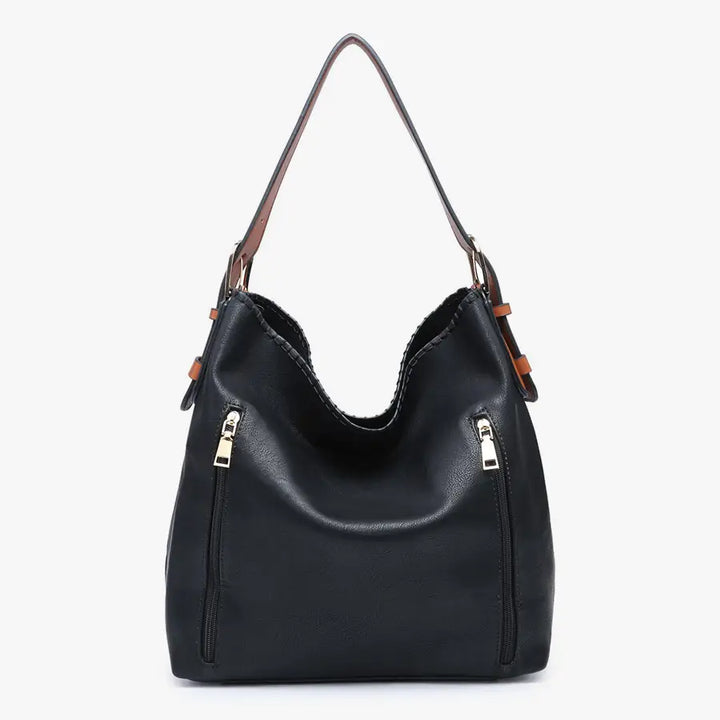 Alexa 2-in-1 Concealed Carry Hobo Bag-Cocoa Pearl