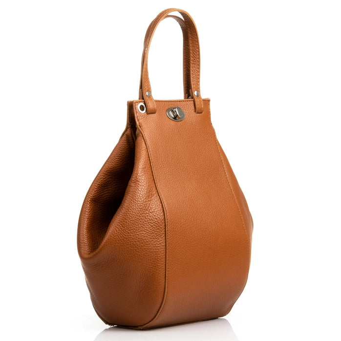 Italian Leather Shoulder Bag - BELLISIMA HANDBAGS USA