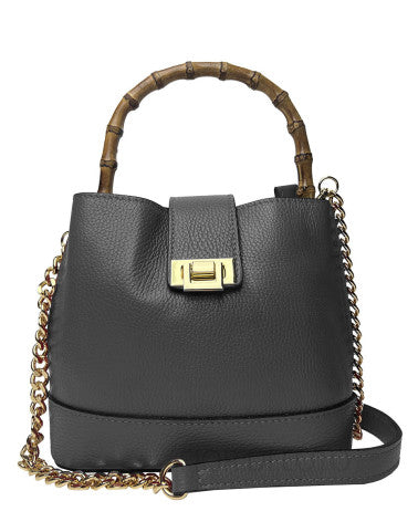 Italian Leather Handbag-Dionisia ShoulderStrap