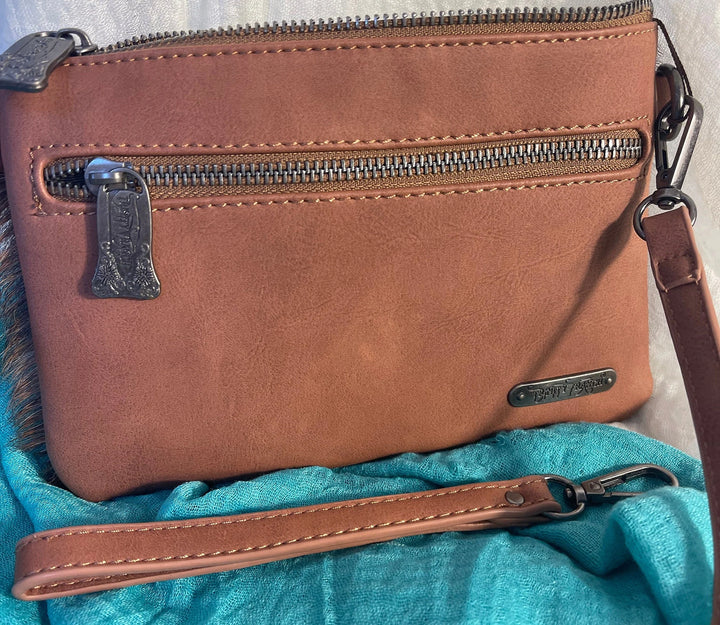 Trinity Ranch Hair On Cowhide Brown Color Crossbody