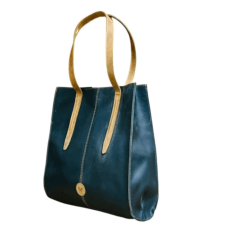 Minimalist Leather Handbag Tote