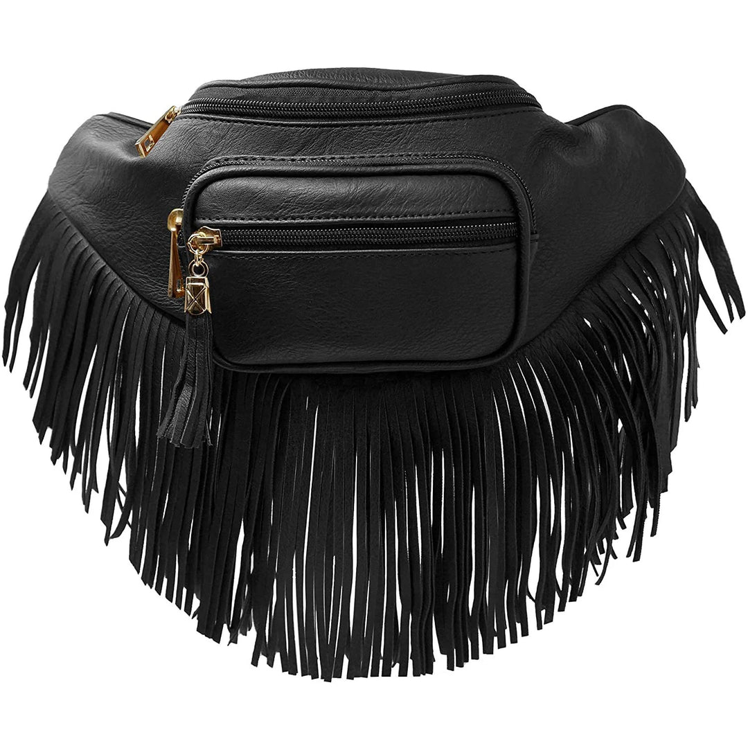 Southwest Fringed Fanny Sling Waist Bag