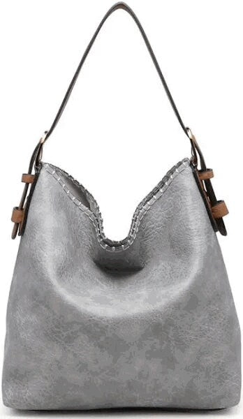 Alexa 2-in-1 Concealed Carry Hobo Bag Gray.