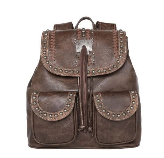 Western Concealed Carry Concho Backpack