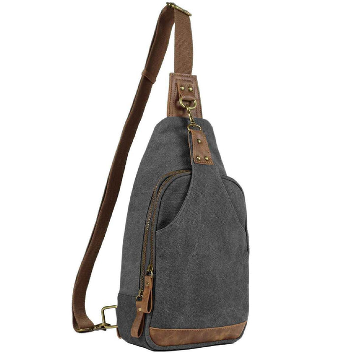 Canvas Sling Concealed Carry Bag