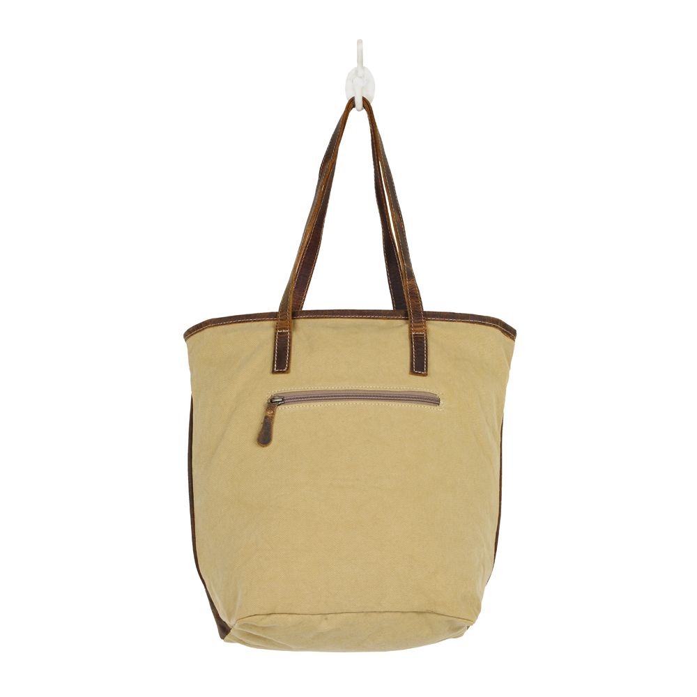 Neat Canvas & Leather Tote Bag