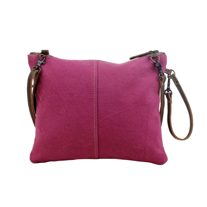 Fuschia Small Crossbody-Wristlet