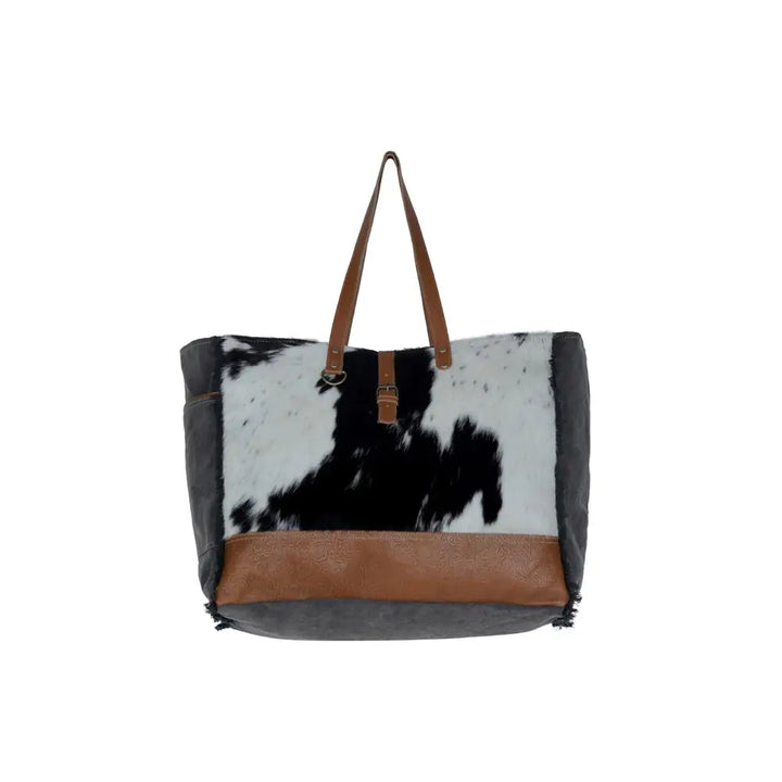 Matty Affair Leather & Canvas Weekender Bag