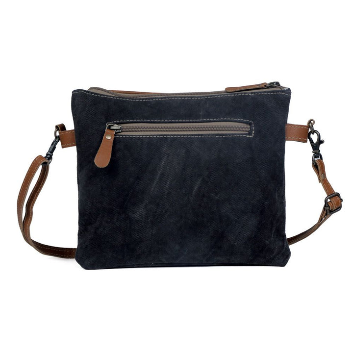 Remarkable Canvas & Leather Crossbody