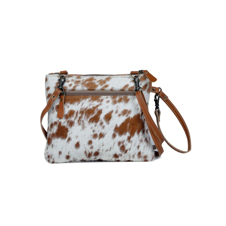 Myra Leather Crossbody Wristlet