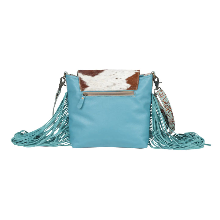 Cyan Accenture Leather Crossbody