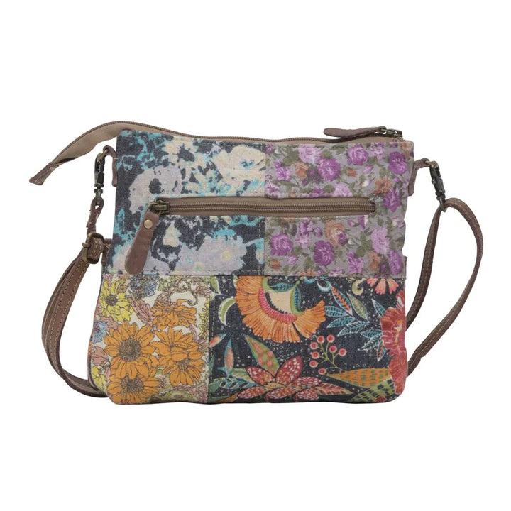 Le Fleur Canvas Crossbody Shoulder Bag