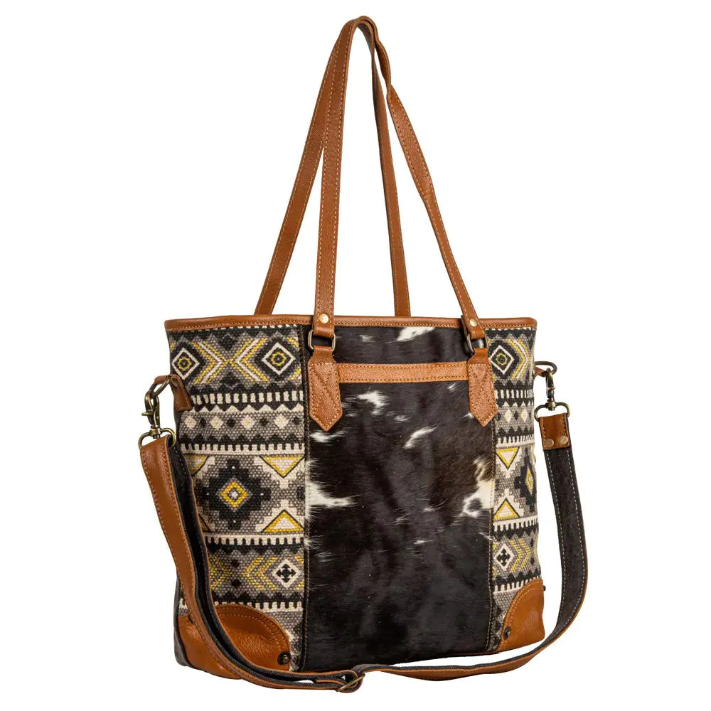 Bison Ridge Leather Shoulder Bag