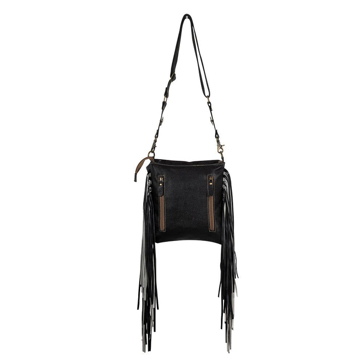 Coral Tempo Fringe Leather Concealed Carry Bag