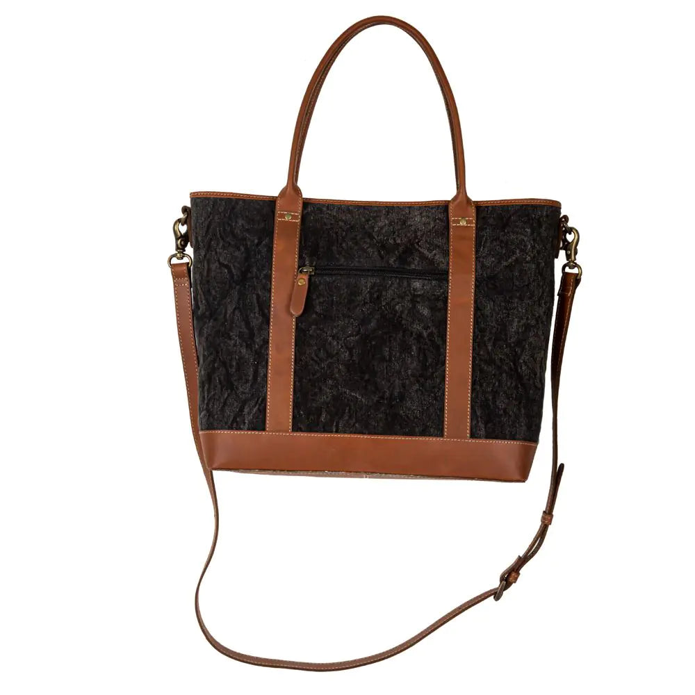 Stratton Ridge Leather & Hair On Bag