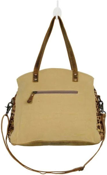 Wild Woods Leather & Canvas Bag