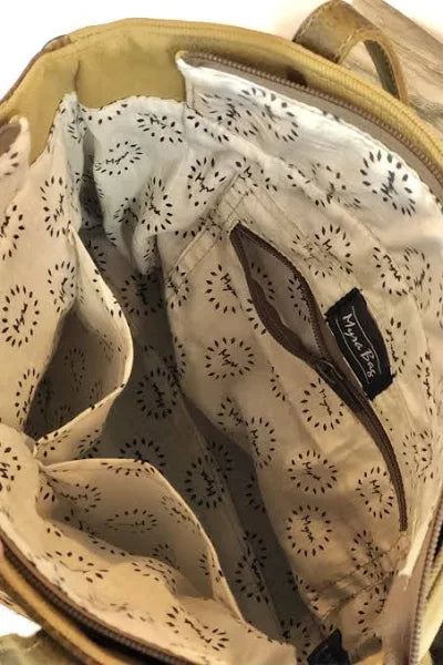 Wild Woods Leather & Canvas Bag