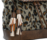 Kourtney Woven Boho Canvas Backpack