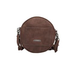 Trinity Ranch Hair On Cowhide Circle Crossbody