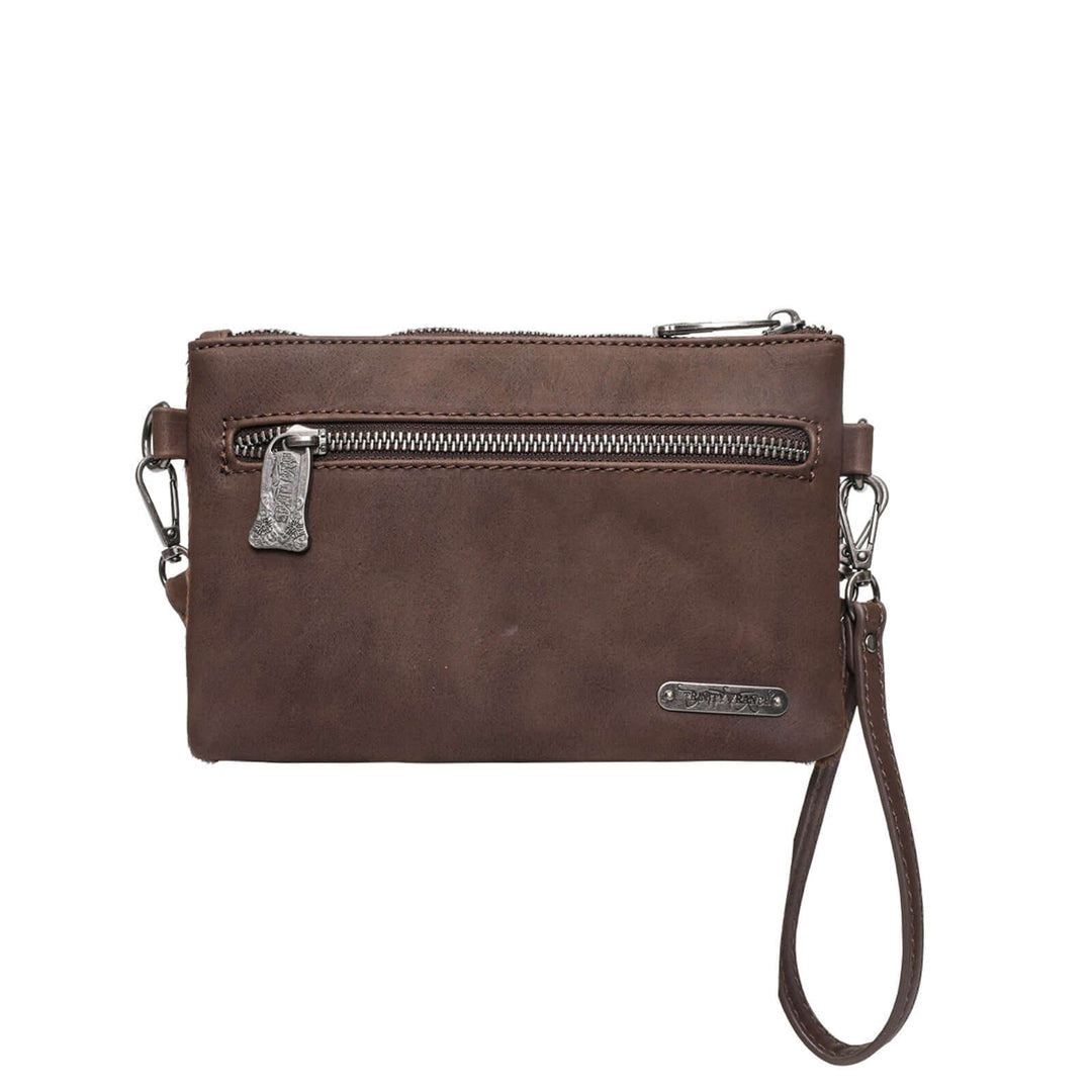 Trinity Ranch Hair On Cowhide Brown Color Crossbody