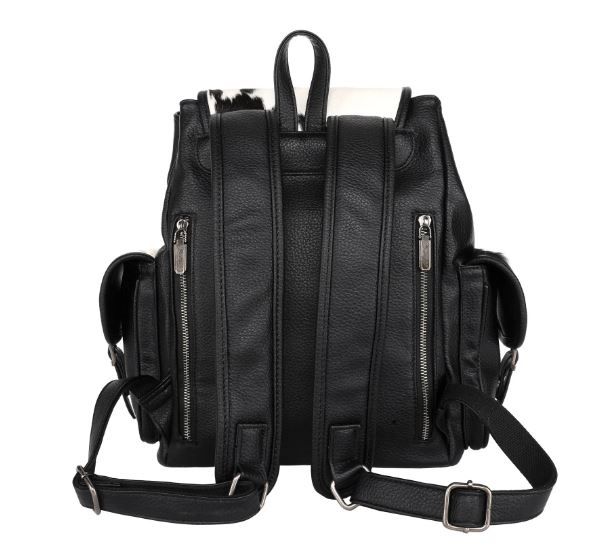 Wrangler Hair On Leather Backpack