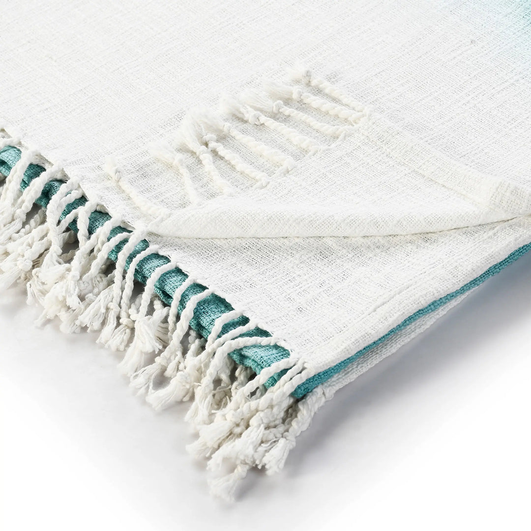 Cotton Woven Throw Blanket - BELLISIMA HANDBAGS USA