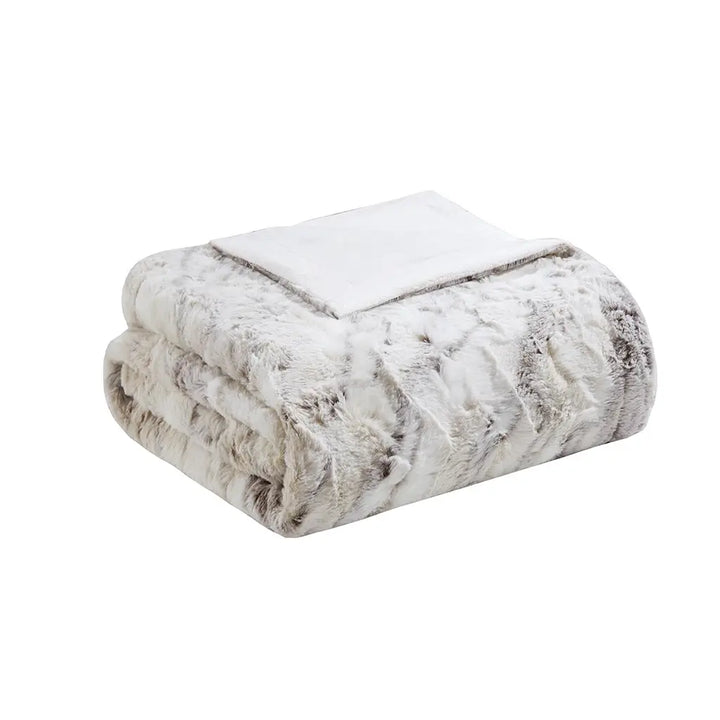 Natural Throw Blanket - BELLISIMA HANDBAGS USA