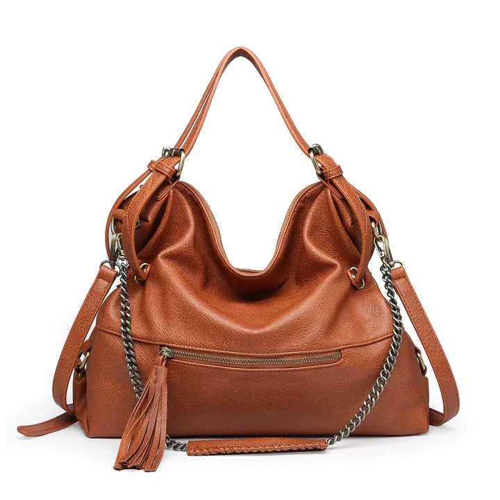 Jamila Convertible Rustic Tote - BELLISIMA HANDBAGS USA