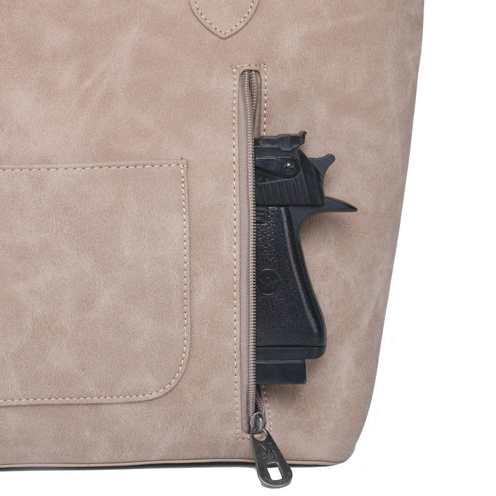 Concealed Carry Shoulder Bag - BELLISIMA HANDBAGS USA