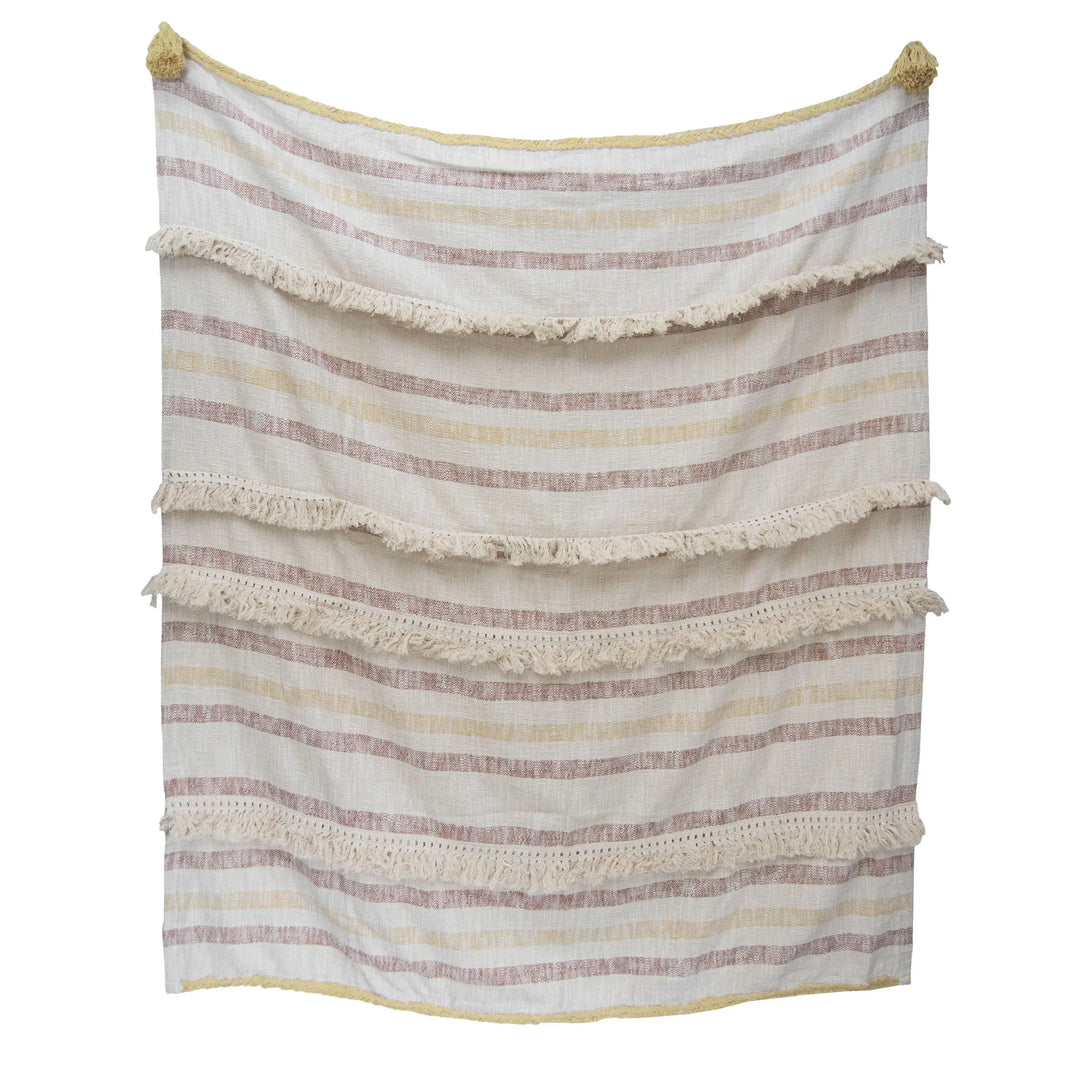 Woven Throw Blanket - BELLISIMA HANDBAGS USA