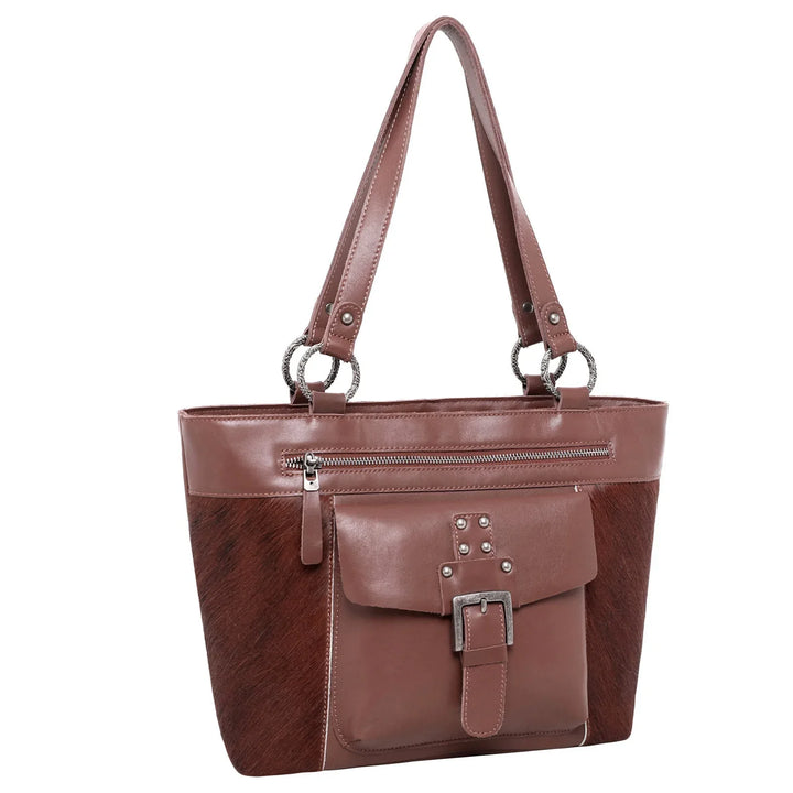 Leather Shoulder Bag - BELLISIMA HANDBAGS USA