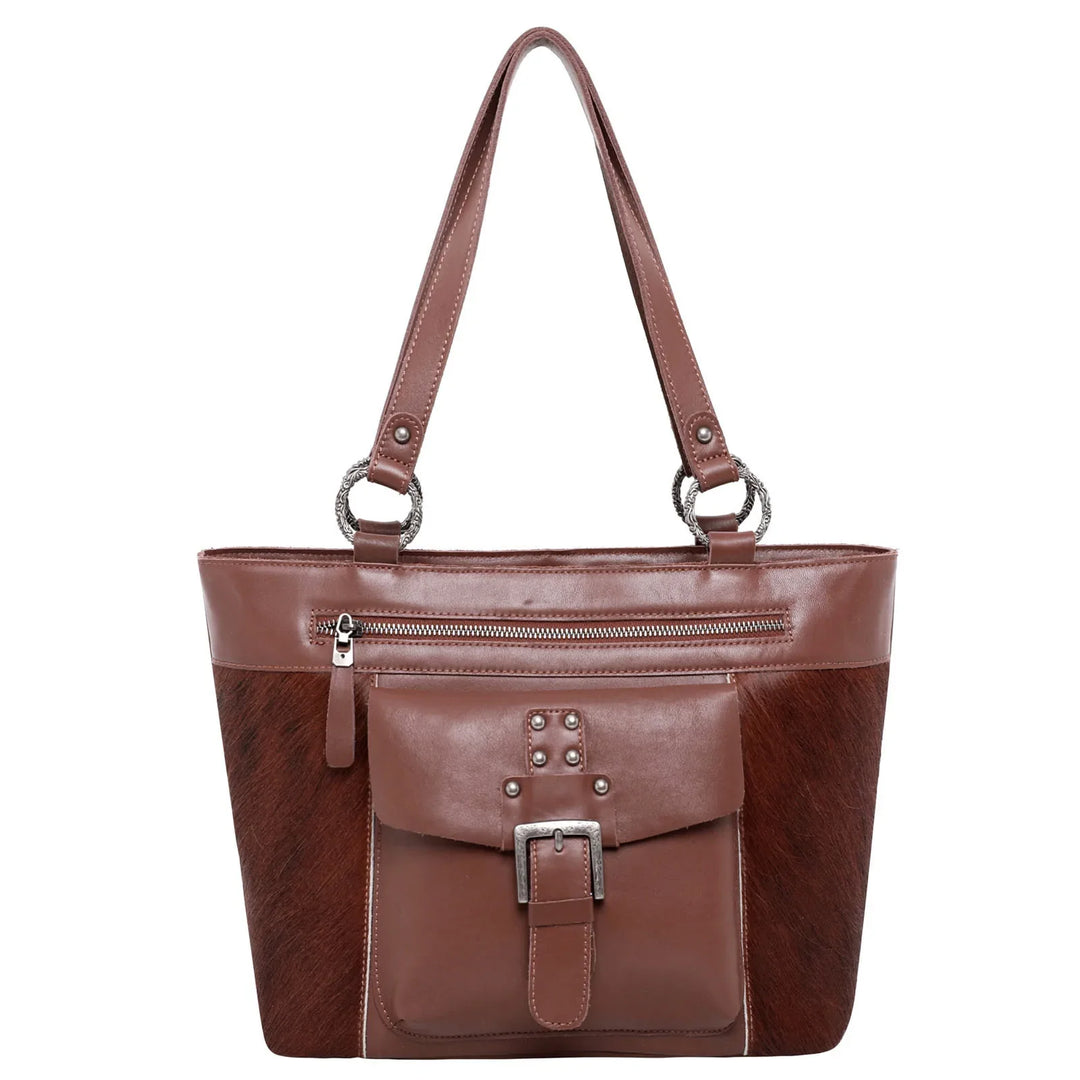 Leather Shoulder Bag - BELLISIMA HANDBAGS USA