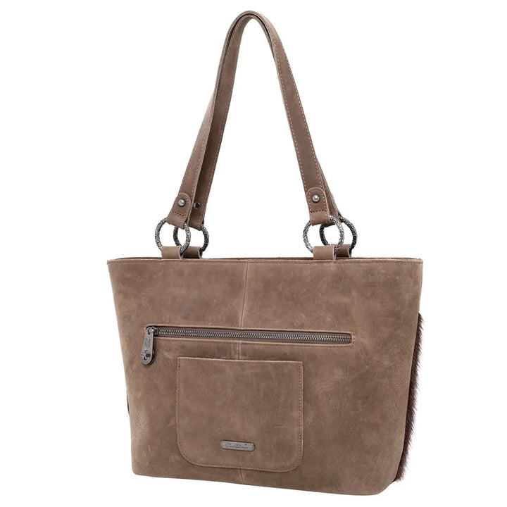 Leather Shoulder Bag - BELLISIMA HANDBAGS USA