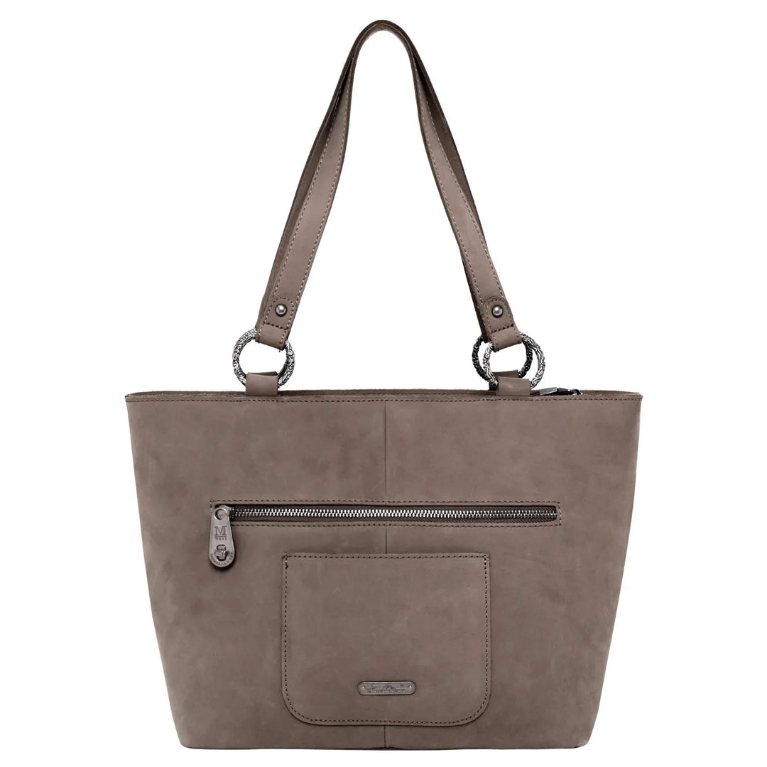 Leather Shoulder Bag - BELLISIMA HANDBAGS USA