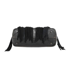 Leather Concealed Carry Shoulder Bag - BELLISIMA HANDBAGS USA