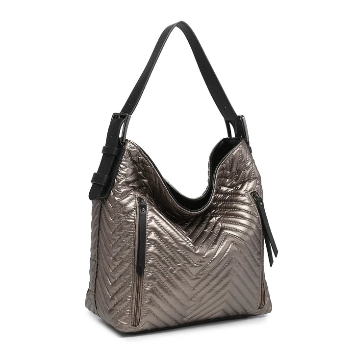 Concealed Carry Chevron Crossbody - BELLISIMA HANDBAGS USA