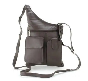 Leather Crossbody Bag - BELLISIMA HANDBAGS USA