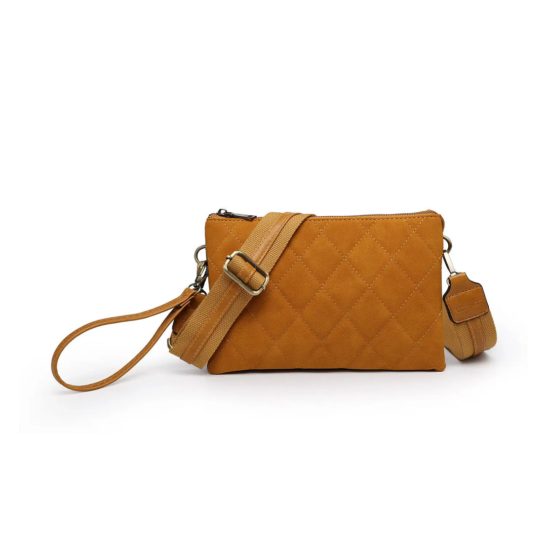 Izzy Quilted Crossbody - BELLISIMA HANDBAGS USA