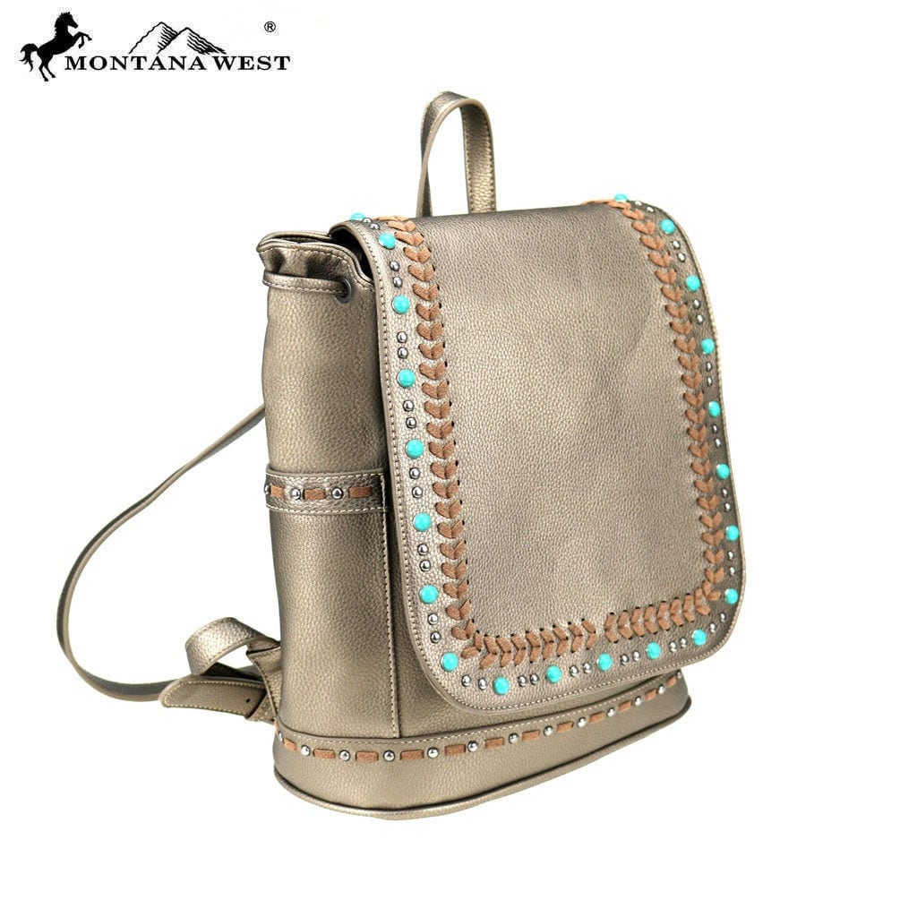 Studded Backpack - BELLISIMA HANDBAGS USA