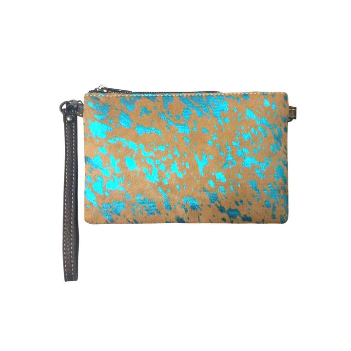 Leather Wristlet - BELLISIMA HANDBAGS USA