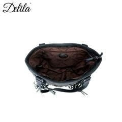 Leather Shoulder Bag - BELLISIMA HANDBAGS USA