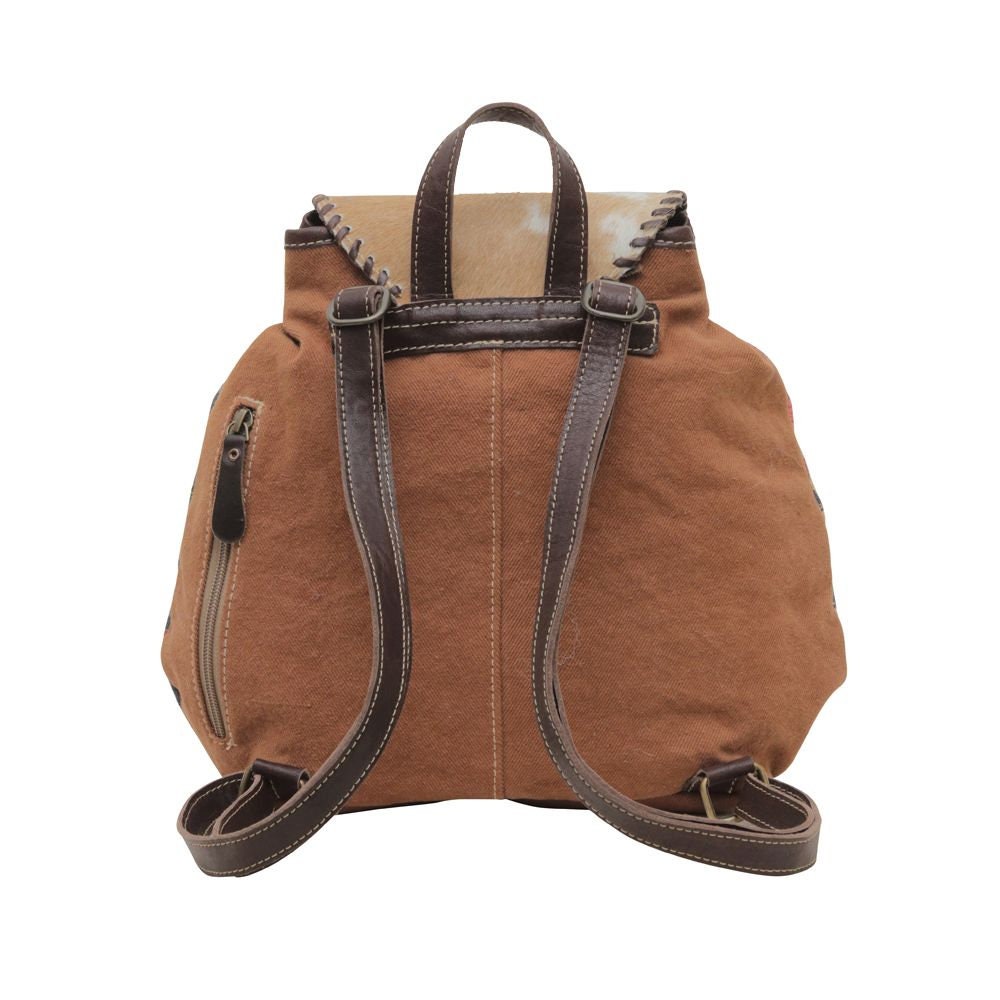 Foremost Leather & Canvas Backpack