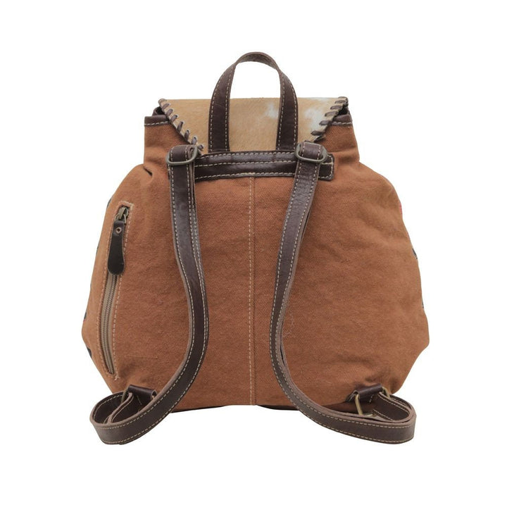 Foremost Leather & Canvas Backpack