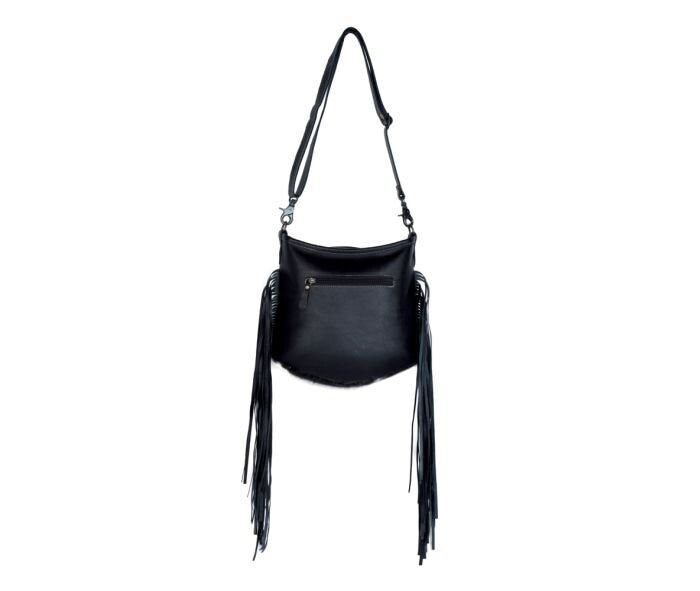 Configure Fringe Leather Shoulder Bag