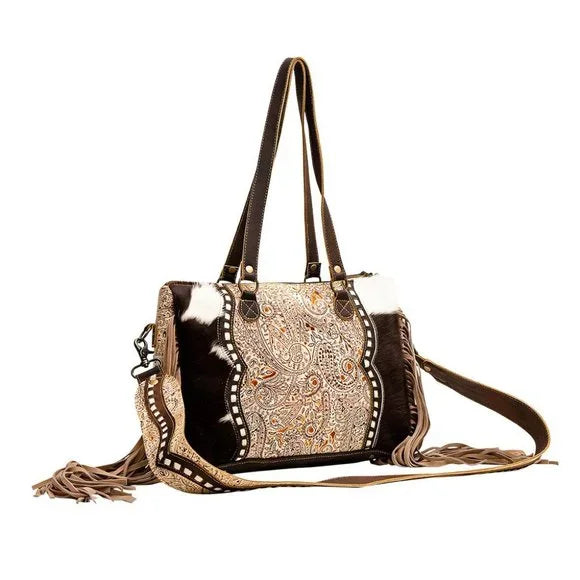 Jakarta Leather Shoulder Bag - BELLISIMA HANDBAGS USA