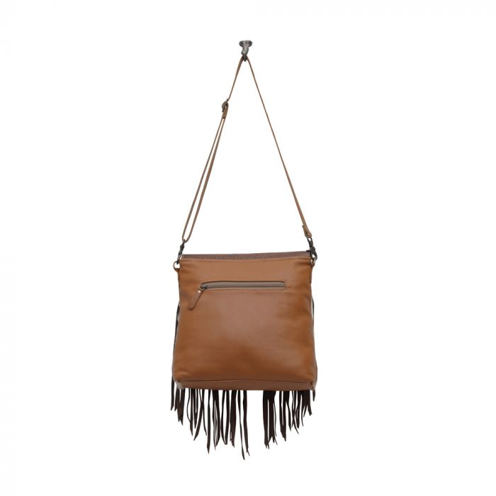 Stereotype Leather Fringe Shoulder Bag - BELLISIMA HANDBAGS USA